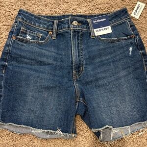Old Navy Dark Blue Denim Shorts